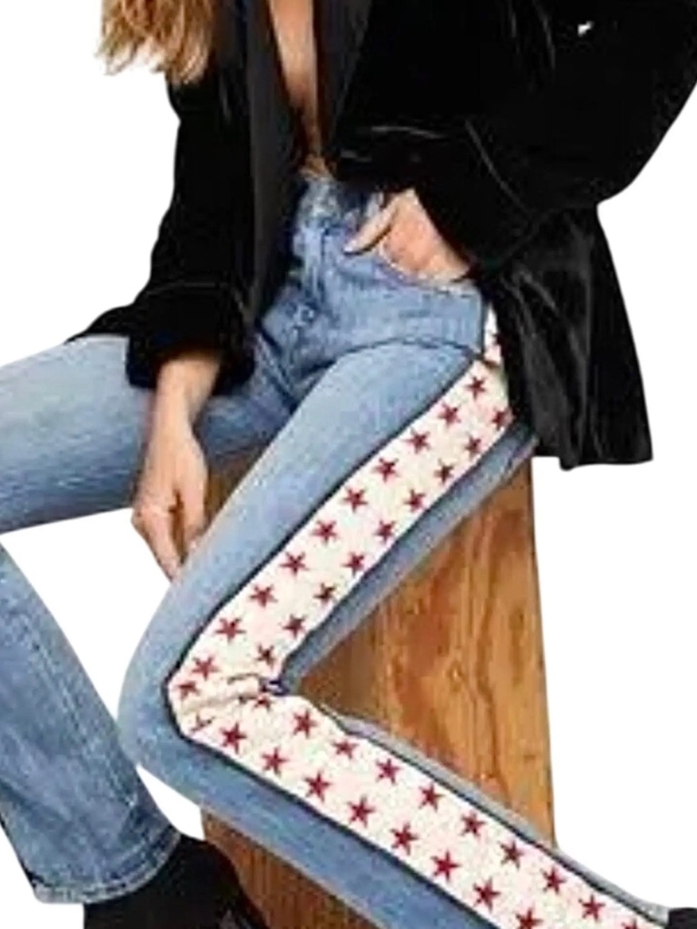 Scotch & Soda FREE PEOPLE Star Jeans Mid Wash Maison Scotch Straight Leg 26x32 - Picture 16 of 16